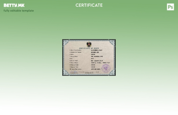 модерен стил Австрија шаблон ПСД од Украина за смрт, шаблон